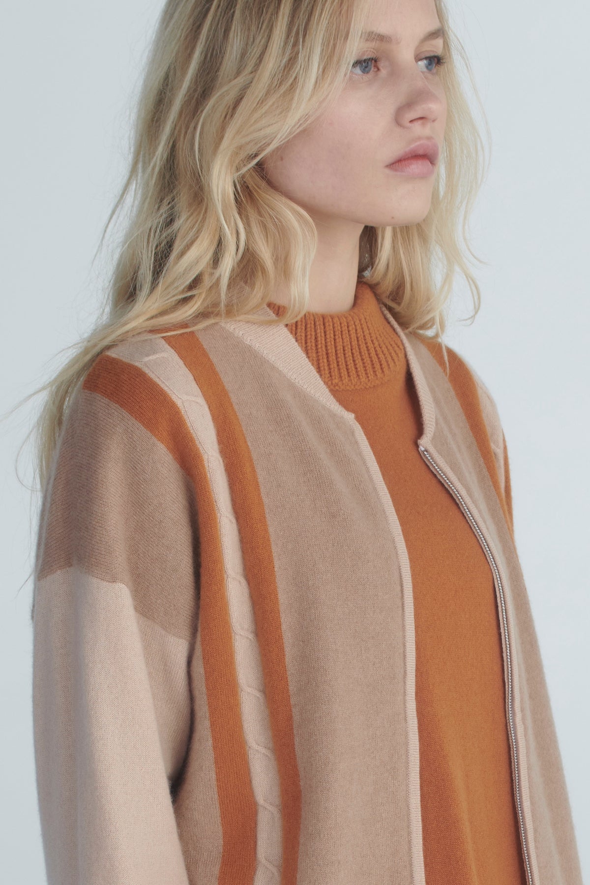 Cleveland Cardigan by Madeleine Thompson, AW26 campaign photograph 3