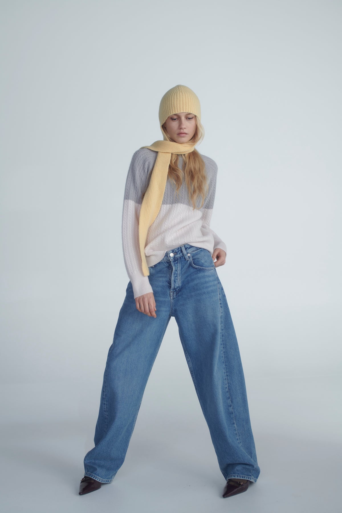 Chater Beanie by Madeleine Thompson, AW26 campaign photograph 2