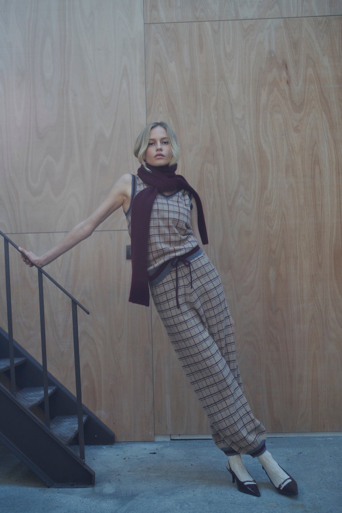 Gough Scarf by Madeleine Thompson, AW26 campaign photograph 2
