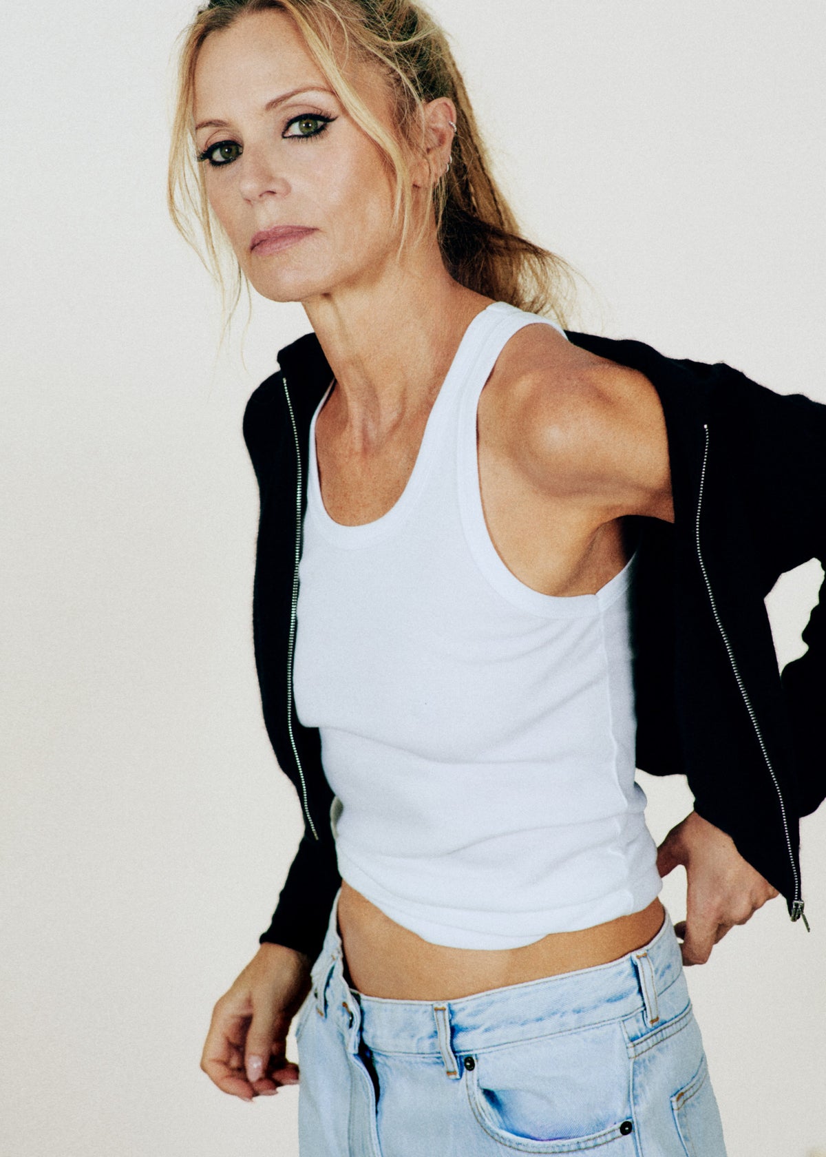 Gala Hoodie in black — Laura Bailey × Madeleine Thompson