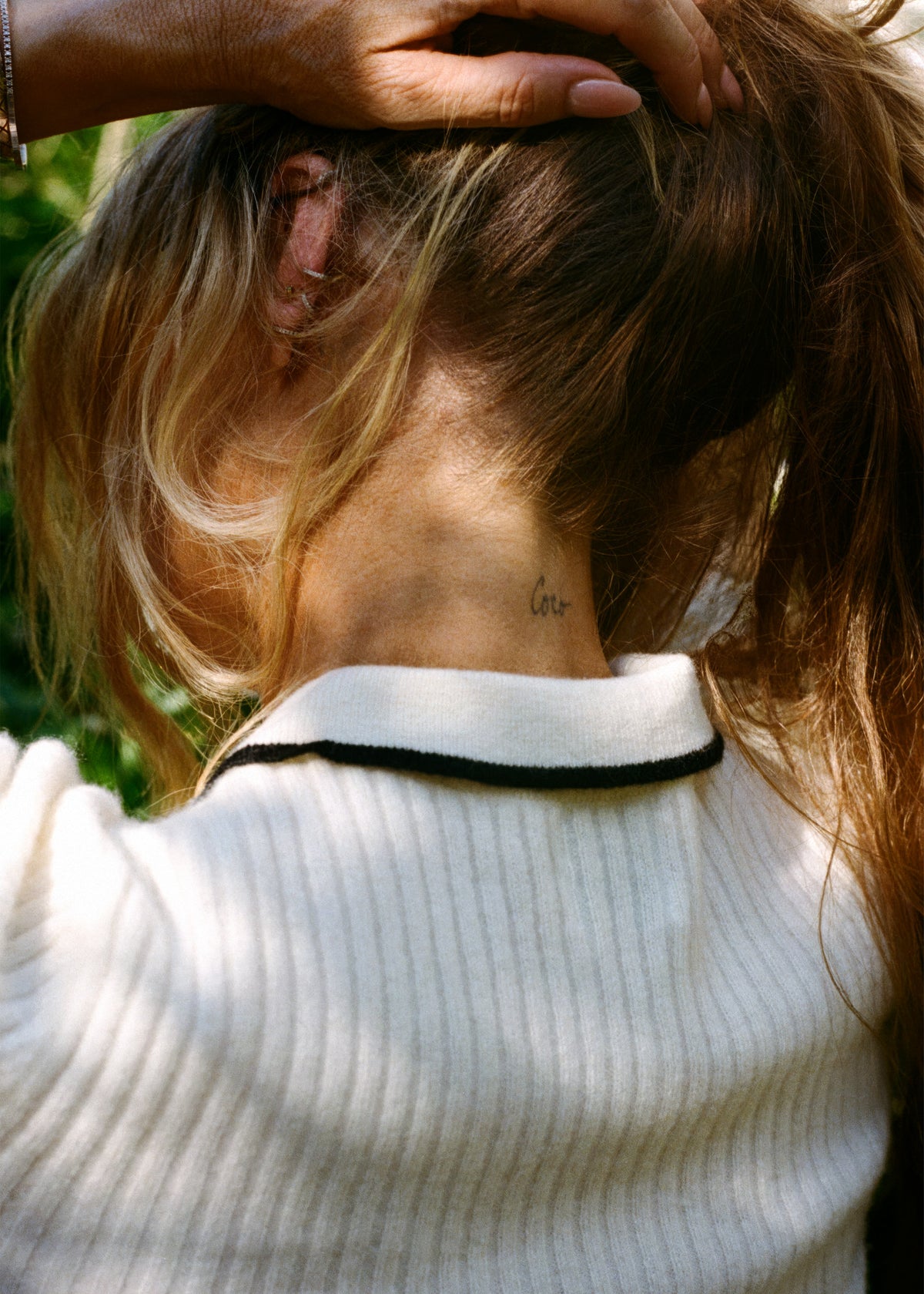 Charlie Top in cream — Laura Bailey × Madeleine Thompson