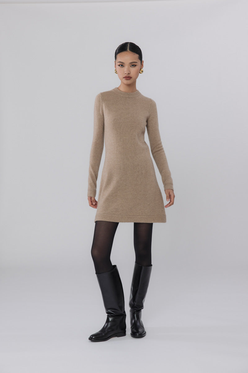 Sparrow A Line Cashmere Mini Dress RE26 Madeleine Thompson Sparrow A Line Cashmere Mini Dress RE26 Madeleine Thompson