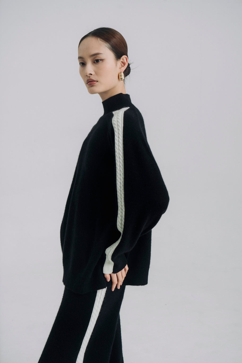 warhol top + pollack pant (black)