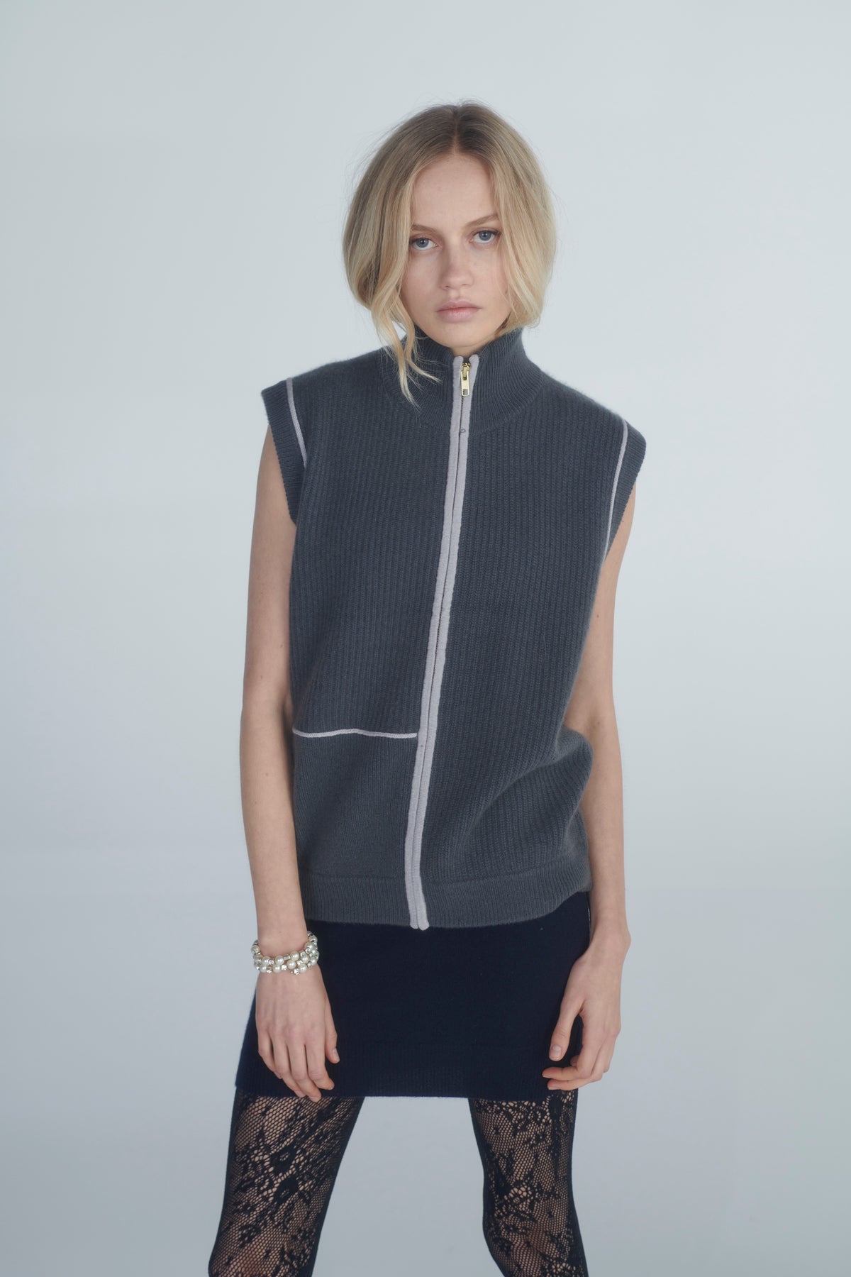 Babington Cardigan by Madeleine Thompson, AW26 campaign photograph 3