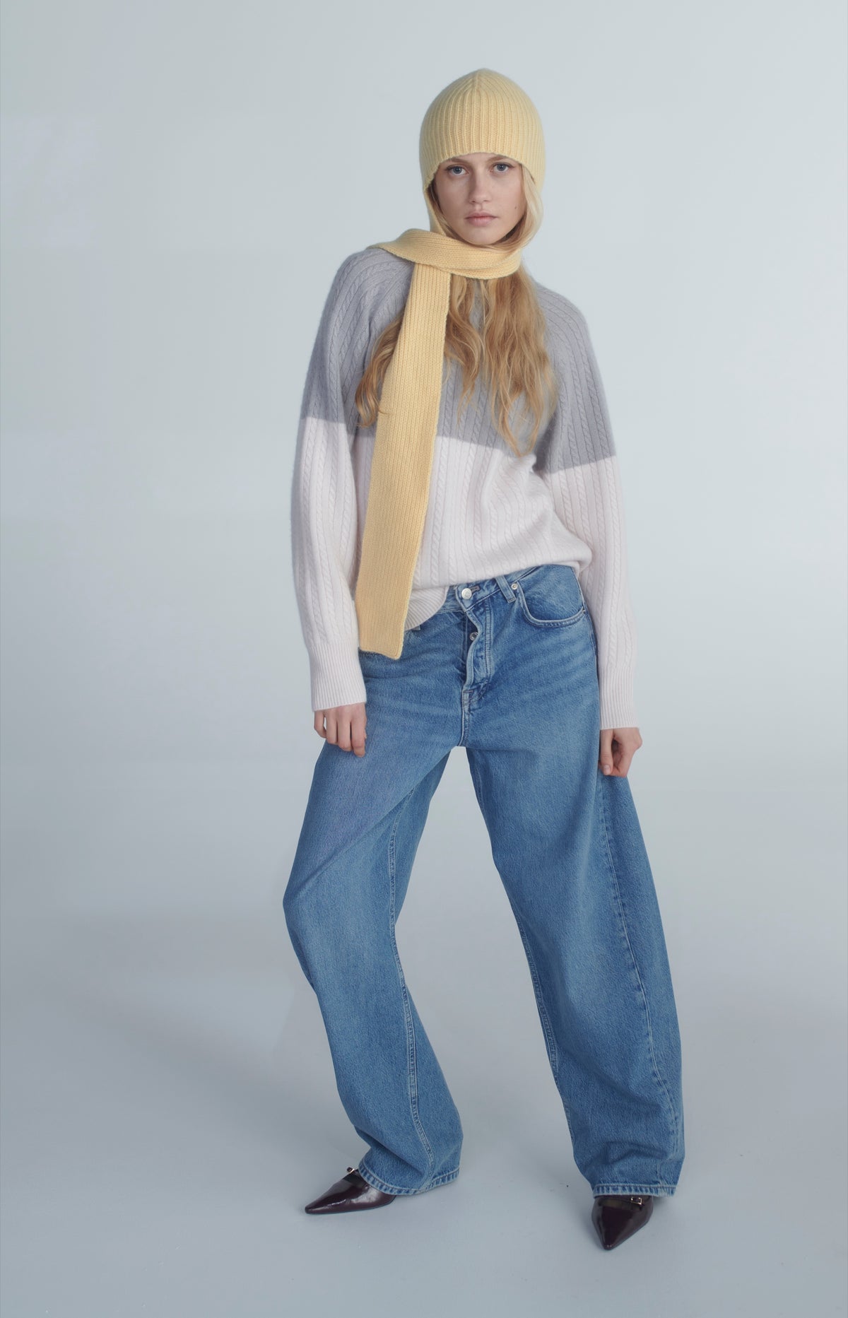 Chater Beanie by Madeleine Thompson, AW26 campaign photograph 1