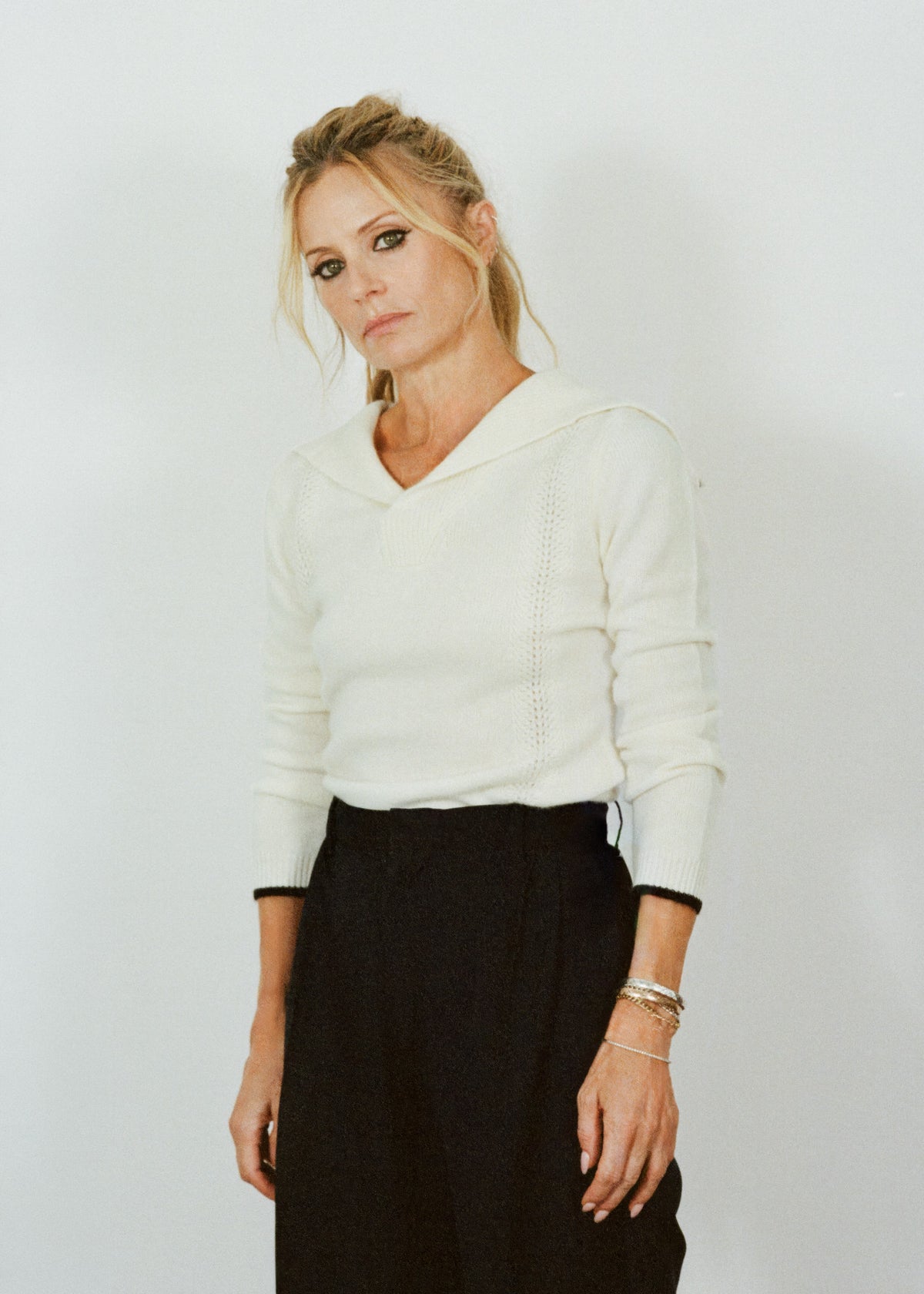 Luna Top in cream — Laura Bailey × Madeleine Thompson