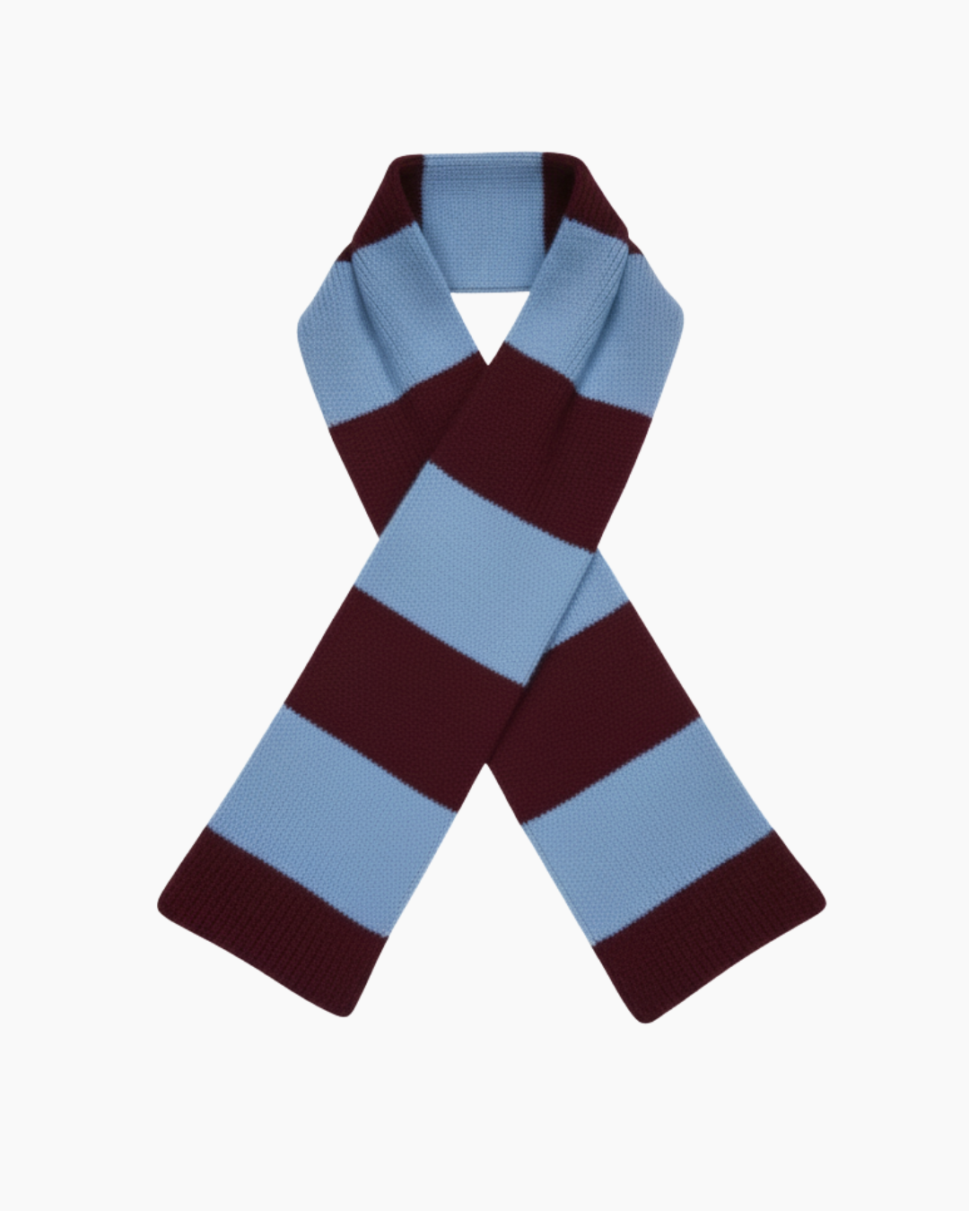 MTFC Claret & Blue Cashmere Football Scarf