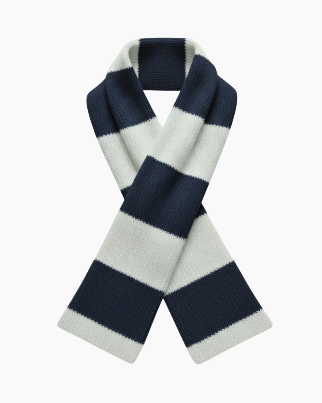 MTFC Dark Blue & White Cashmere Football Scarf