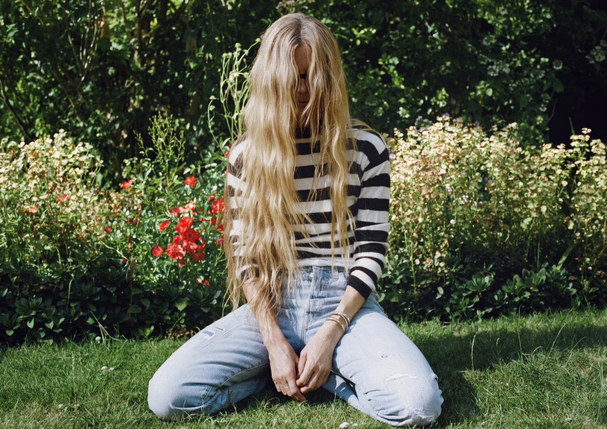 Laura Bailey × Madeleine Thompson campaign