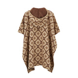 Paltrow Poncho in camel