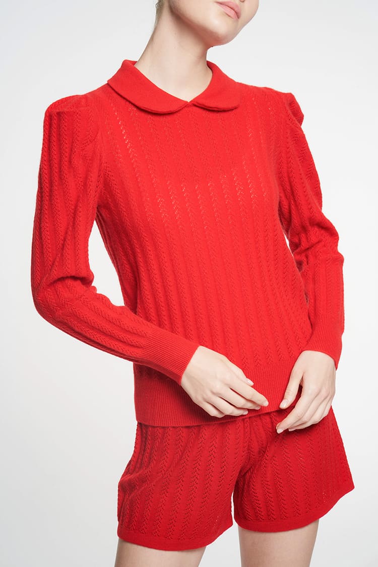 red jumper