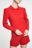 red jumper